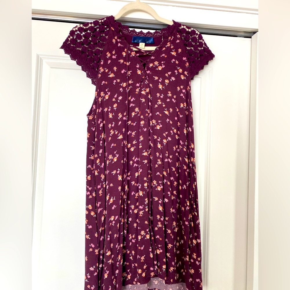 Maroon medium dress